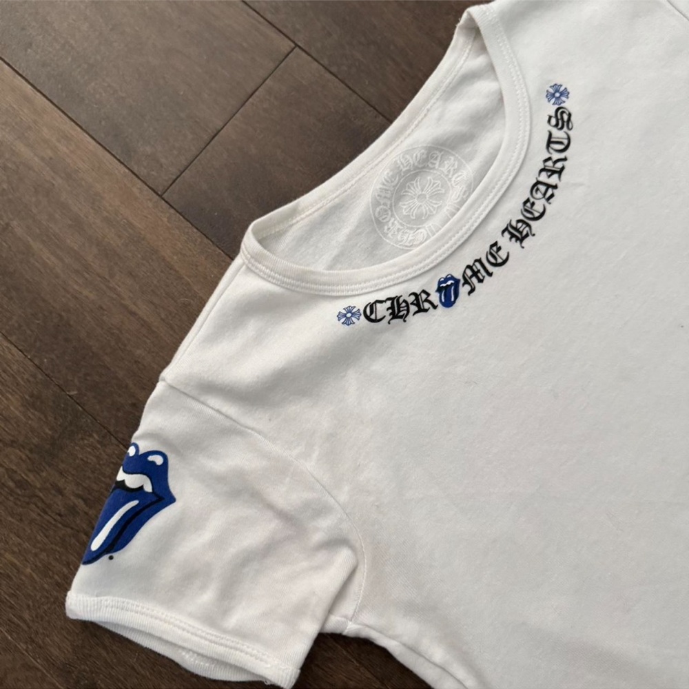 Chrome hearts x Rolling Stones AUTHENTIC Short sleeve top